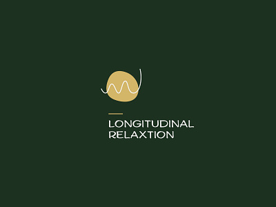 Longitudinal Relaxtion Logo branding logo