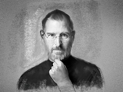 Steve Jobs apple drawing jobs steve