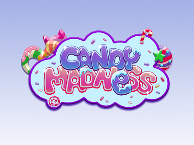 Candy Madness candy logo confection sweet stuff madness sweet