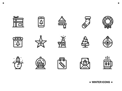 ❆Winter Icons❆