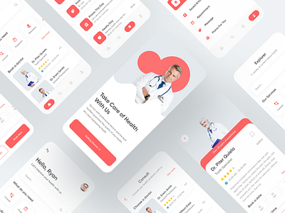 Medical app doctor app medical app medical care mobile app mobile app design