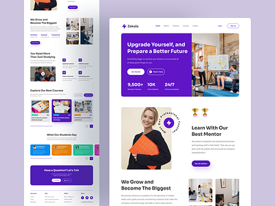 Zekola - Online Course Landing Page