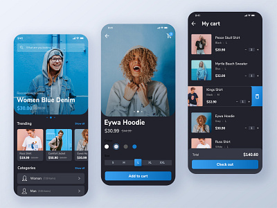Gunst uitbreiden Outlook Dark Mode For Online Shop designs, themes, templates and downloadable  graphic elements on Dribbble
