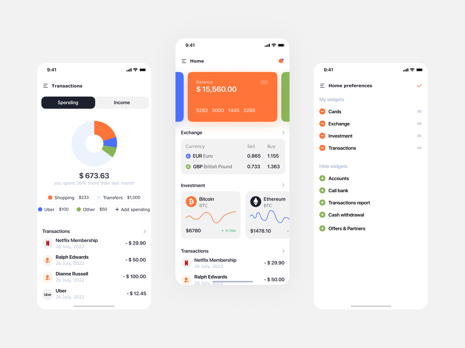 Banking App Design by Nicoleta Anton on Dribbble