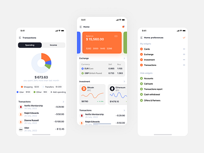 Banking App Design