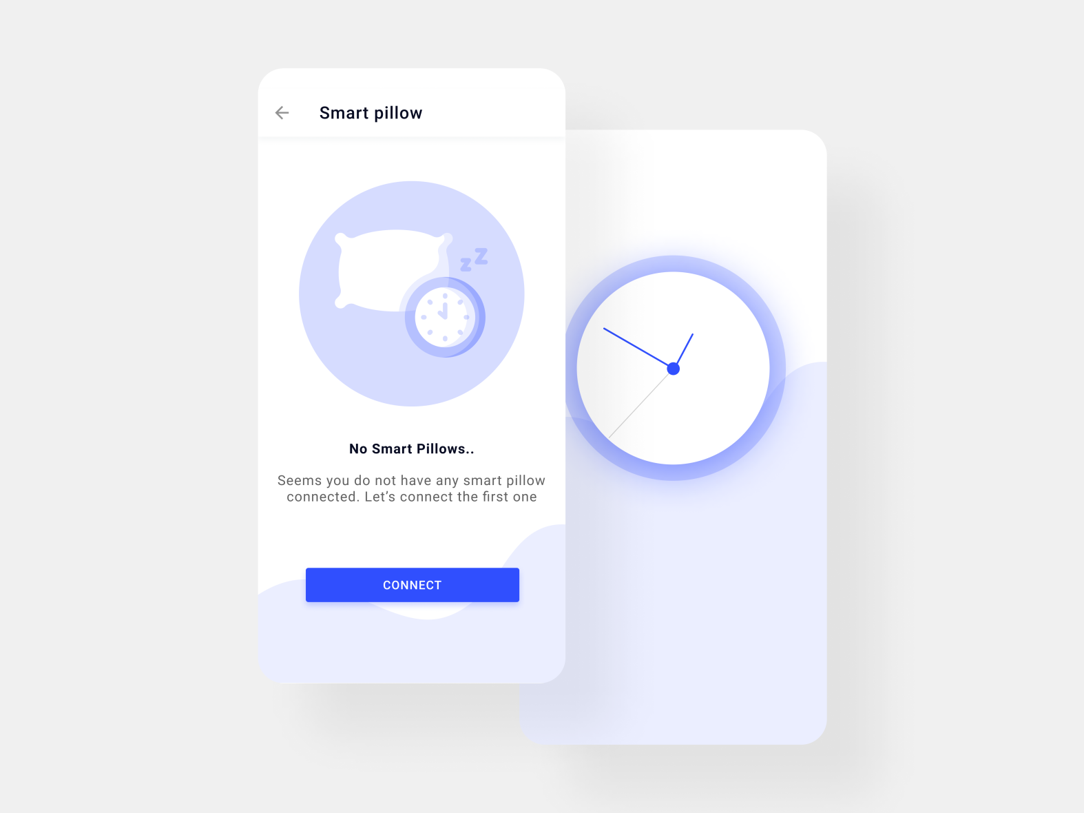 Alarm app for deaf people by Nicoleta Anton on Dribbble