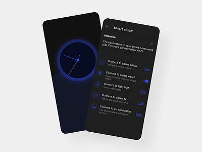 Alarm app for deaf people