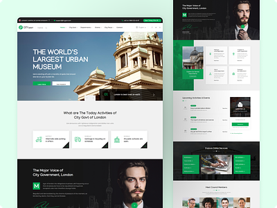 CityGovt - Political and Government Web Design