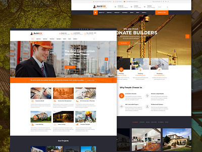 BuildARK- Construction Business WordPress Theme architecture builder building cleaning services construction construction business construction company contractor electrician engineer handyman painter plumber renovation responsive