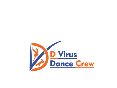 Virus Dance Crew design illustration logo type typography ui
