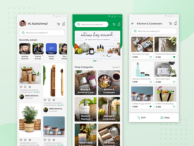 Ecolife - dashboard app eco ecommerce gogreen minimal ui