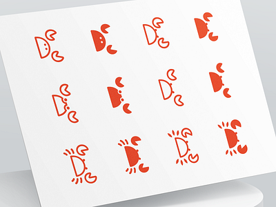 Seafood Logo Design animal brand brand identity design branding branding identity crab crustacean food food app food logo icon illustration lobster logo logo design logo mark symbol logotype restaurant seafood