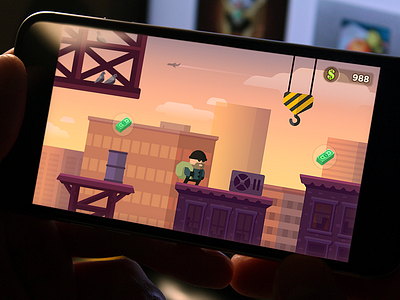 Catch the thief adventure game app design build city concept game game art game design game level game location game ui graphic design hyper casual interaction design mobile game play runner thief ui ux