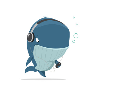 Under The Sea | no.2 animals character character design childrens book fish illustraion kids illustration music ocean preschool sea vector whale