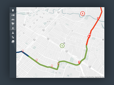 University BRT map