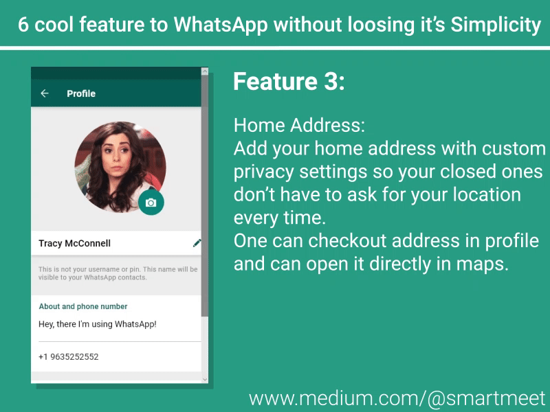 WhatsApp- new feature (Redesign)