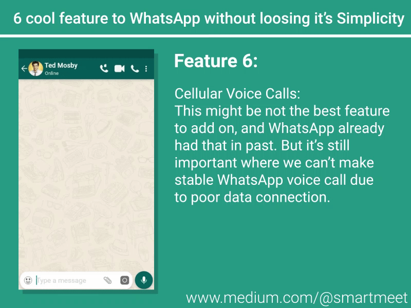 WhatsApp- new feature (User Experience Design) design graphic design icon re-design user experience user interface whatsapp