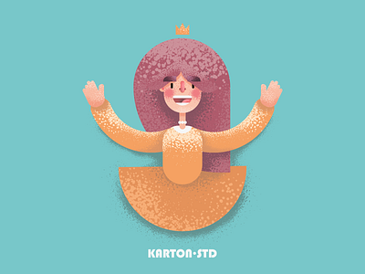 Flat Design Princess Character