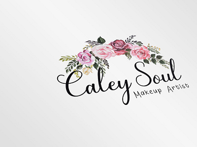 Design Watercolor Floral Logo