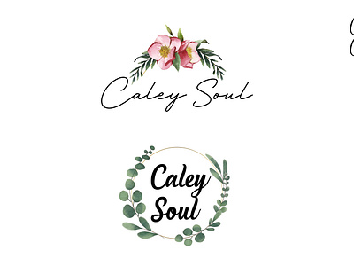 Watercolor Floral logo