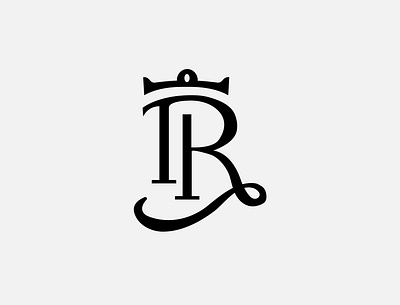 TR Logo concept a logo crown crown logo graphic design illustration initial logo letermark logodesign logos logotype minimalist logo royal ui ux