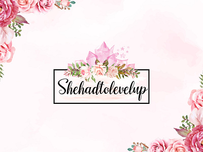 Watercolor Floral Logo Design