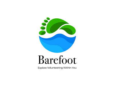 Barefoot Logo by Amlan Mishra on Dribbble