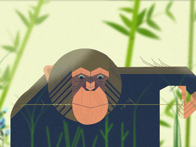 A recreated scene from natgeo animation animation illustration minimal natgeo vector