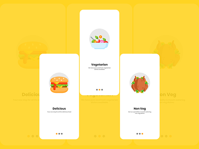 Dashboard for food app app dashboard design food foodapp minimal mobile ui uiux ux vector