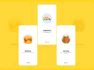 Dashboard for food app