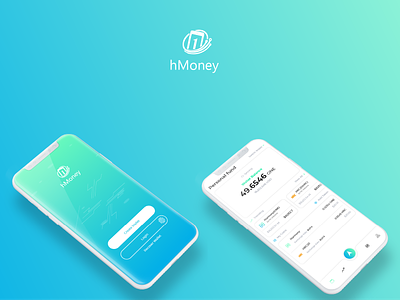 hmoney crypto wallet design finance finance app minimal mobile mobile app mobile apps ui uiux ux