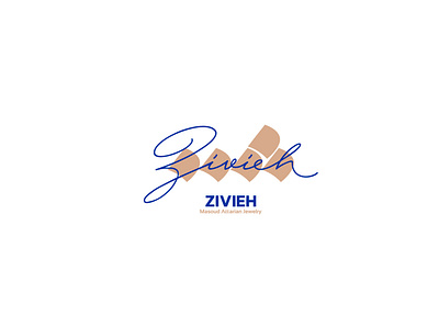 Zivieh Logo Design brand calligraphy jewellery jewlery logo nastaliq typography