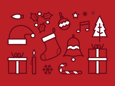 Holiday icons