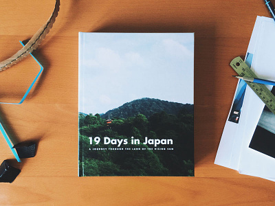 The book 19daysinjapan blurb book cover japan kyoto
