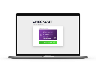 Daily UI Challenge #002 Checkout checkout daily ui challenge desktop e commerce payment ui ux