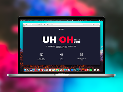 Daily UI Challenge #008 404 Page 404 page daily ui challenge ui user experience ux webdesign