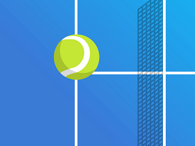 Matchi ident 15 animated animation branding design flat ident logo motion graphics padel sport tennis