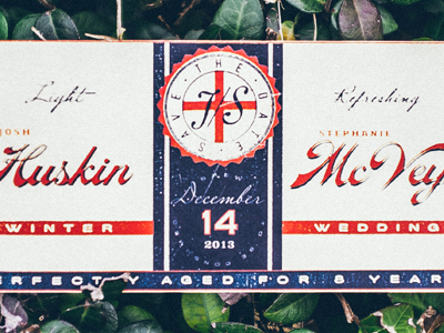 Huskin Wedding design invites matt thompson save the date sturdymfgco