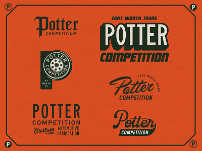 Potter Competition branding design fun graveyard matt thompson type typography