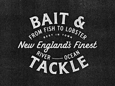 Bait & Tackle - Unused