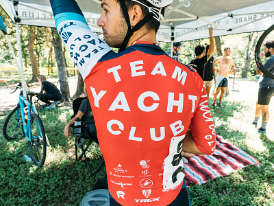 #TYCx16 cycling cyclocross kit racing skinsuit team yacht club typography