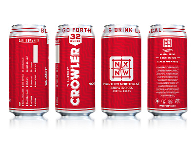 "Big Mother" beer crowler layout matt thompson nxnw pattern type