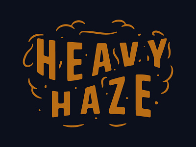 Get Hazy lettering matt thompson type typography work