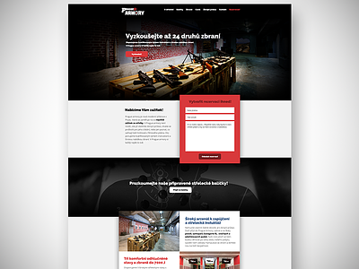 Prague Armory | Homepage armory carousel dark full gun homepage prague shoot site slider web width