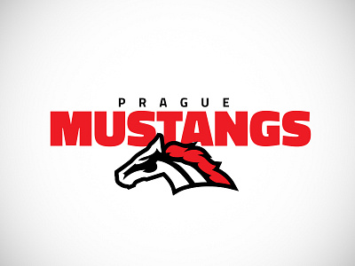 Prague Mustangs | American football team logo american football horse logo mustang nfl sport