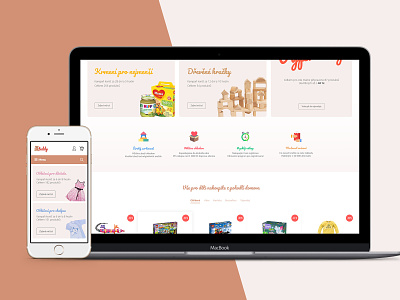 teddy - e-shop with children's goods