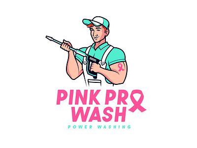 PINK PRO WASH Logo