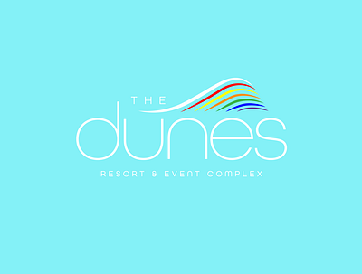 The Dunes logo concept branding design graphic design logo typography