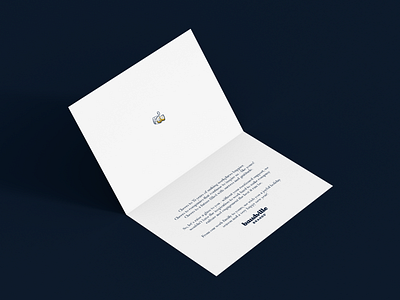 Corporate Invitation - Inside branding graphic design illustration print design