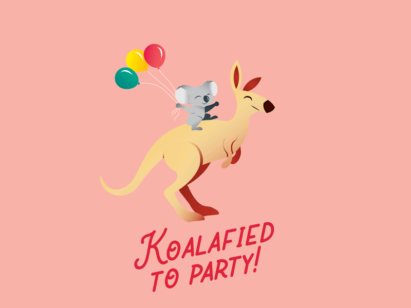 Koalafied animation graphic design illustration